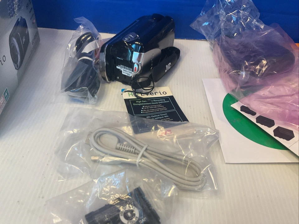 JVC Everio GZ-HD520 ( HDD) Full HD Video Camcorder & Accs (Black) New Open Box - Image 4 of 4