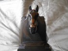 Vintage Metal Horse Nuart Bronzed Bookend ONE ONLY Horse FIgurine — photo 4