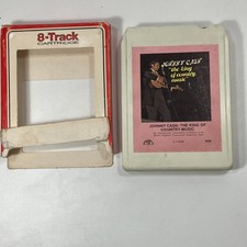 Johnny Cash The King of Country Music 8 Track Tape '72 SUN RECORDS - Tested