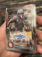 Jovantae Barnes 2025 Bowman University Chrome Prospect Autographs #BCA-JAV