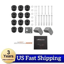 1.25 Lift Kit Body Pucks Brackets For Jeep Wrangler Tj 1997-06