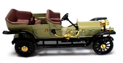 Soviet Russian Diecast Car Model Russo-Balt -Double Phaeton 1909 C24-30 #4