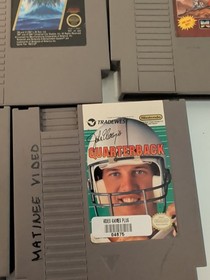 LOT OF 7 NES NINTENDO GAMES = Iron Sword Off Road Jaws Karnov Karate Champ