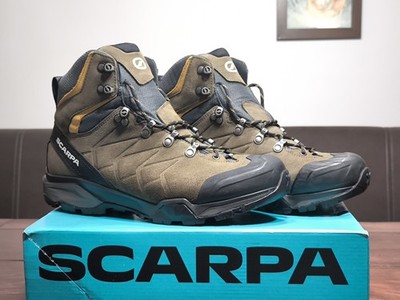 Scarpa ZG Trek GTX Wanderschuhe   Größe EU 42 (UK 8)   cypress-sulphur   Wie neu