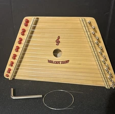 The Music Maker Melody Harp - Award Winning Lap Harp Zither With Music Sheets