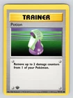 LP! Pokemon Base Set TRAINER POTION 94/102 Shadowless 1st Edition