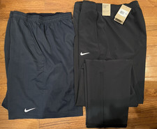 Nike Men's Dri-Fit Move To Zero Training Pants Black XXL NWT (bonus shorts xl)