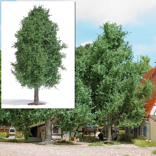 Árbol de hoja caduca de verano Busch 3722 escala HO, hecho a mano 11,5 cm | Condition: New