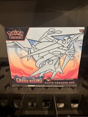 Pokemon Center Mega Evolution Chaos Rising Elite Trainer Box PC ETB IN HAND 