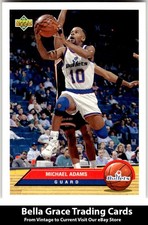 1992-93 Upper Deck McDonald's #P42 Michael Adams Washington Bullets NBA