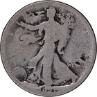 1921 D 50C Walking Liberty Half Dollar ~ AG Details