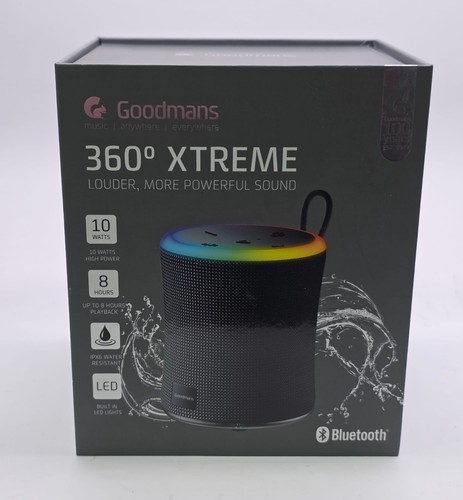 Altavoz Bluetooth Goodmans 360 Xtreme - Nuevo