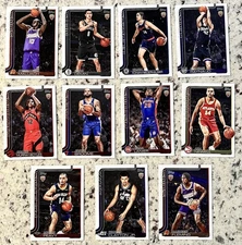 2025-26 Topps Basketball 11 Card Base Rookie Lot