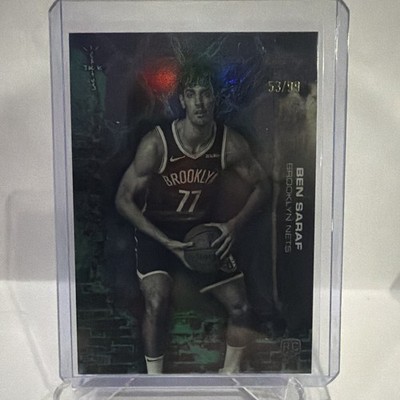 Cactus Jack Ben Saraf Rookie Green Refractor 53/99 #86 Basketball