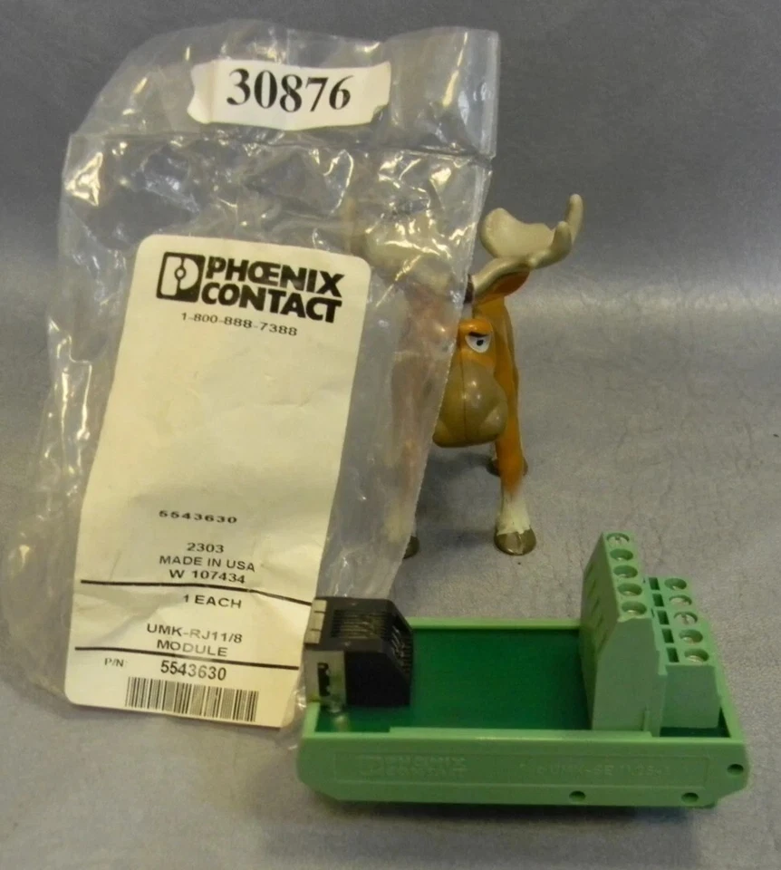 Phoenix Contact 5543630 UMK-RJ11/8 UMK-SE 11,25-1 Module Lot of 2 - Image 4 of 4
