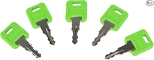 Custom Cut Key Replacement for FIC Code 9901 6601 Motorhome Master Green Key