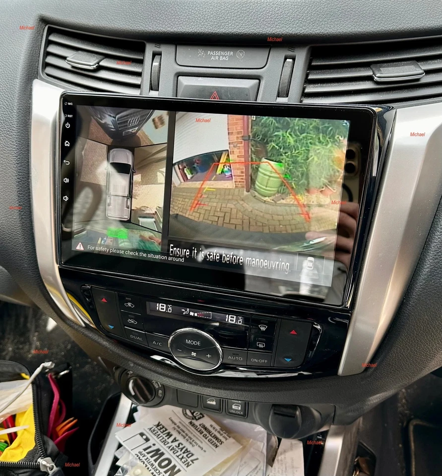 4+64G CarPlay Android15 Stereo For Nissan Navara NP300 RX ST 2015+ GPS Head Unit - Image 3 of 4