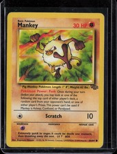 Mankey Common Jungle 55/64 NM