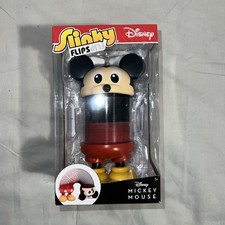 Just Play Slinky Flips Disney Mickey Mouse 6-inch Tall Slinky Figure Toy