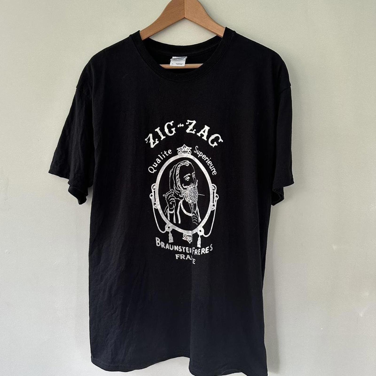 ¥¥AUTHENTIC ZIG ZAG ROLLING PAPERS SHIRT - image 1