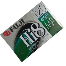 Fuji Film Hi8 P6-120 MP Professional Grade Hi 8 Videocassette Tape -New Sealed