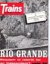 TRAINS MAGAZINE - APRIL 1965
