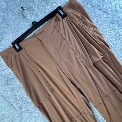 REI Co-op Womens 14 Brown Performance Hiking Travel Technical Cargo Pants