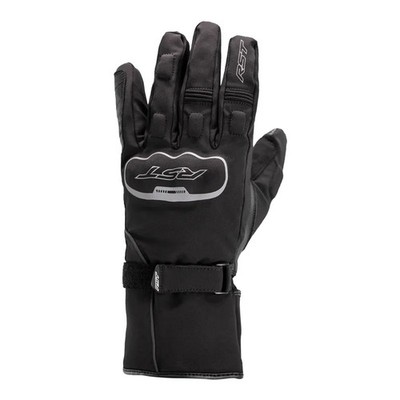 RST Axiom wasserdicht Handschuhe Textil/Leder schwarz Gr. XS Motorrad