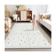 Baby Foam Play Mat, PIGLOG 72x48 Baby Crawling Mat, Floor Mats for ... Fast Ship