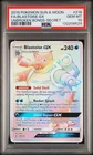 2019 POKEMON SUN & MOON UNBROKEN BONDS SECRET #218 FULL ART/BLASTOISE GX PSA 10