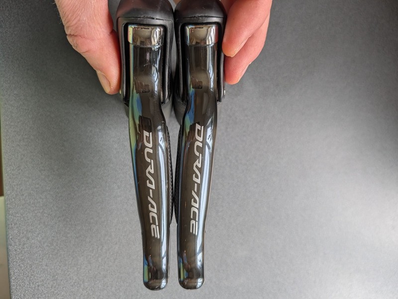 SHIMANO DURA ACE DI2 ST-9070 2x11 SPEED STI RIM BRAKE LEVERS SHIFTERS