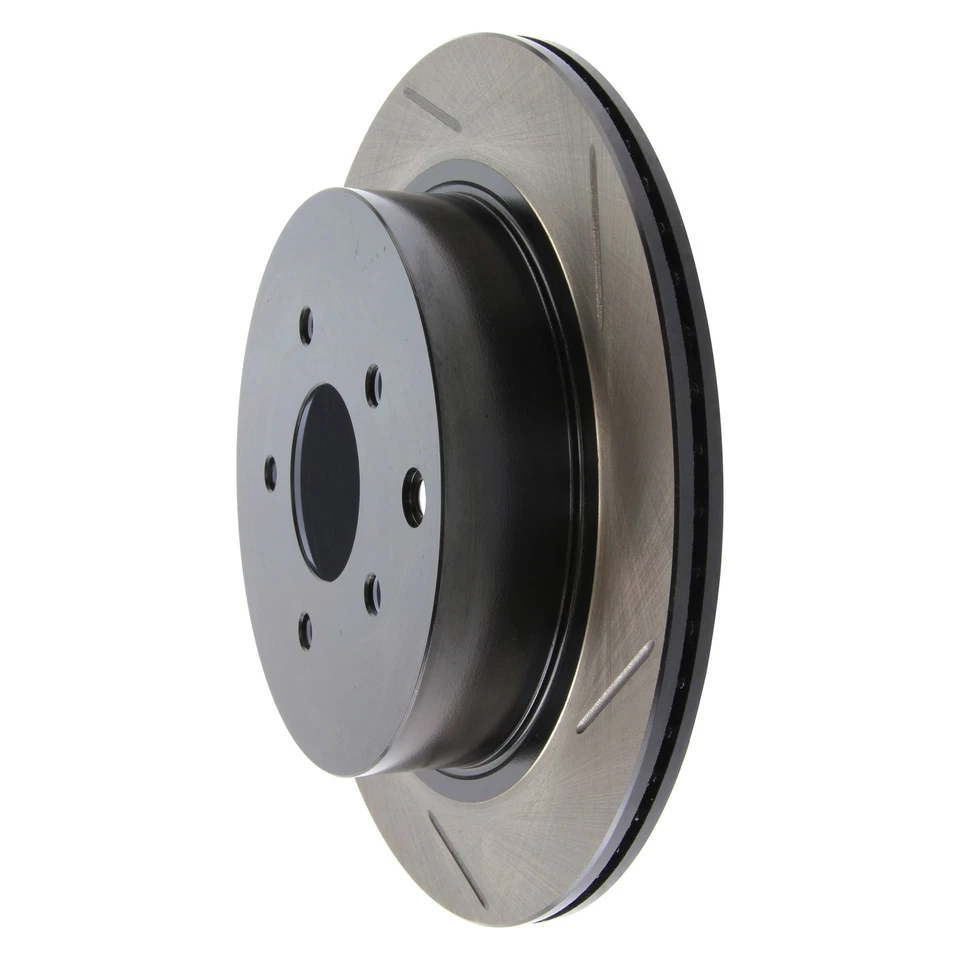 For Nissan Pathfinder 13-19 Sport Slotted 1-Piece Rear Driver Side Brake Rotor Foto 2 de 4