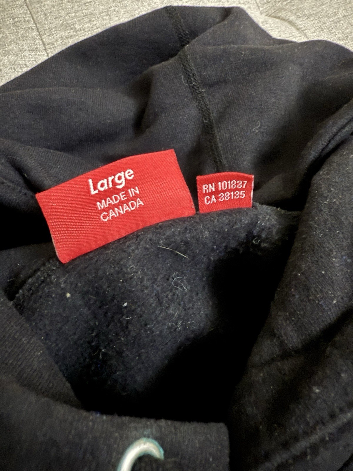 Supreme Swarovski Crystals Box Logo BOGO Hoodie Sweatshirt - Size Large - Black image 7