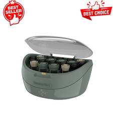 Remington Botanicals Hair Setter, Ceramic Rollers, Ionic Conditioning, 20-Pc Set