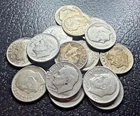 90% Silver Coin Lot — Roosevelt Dimes — $1.50 Face Value — Lot 1