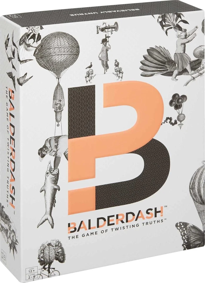 Juego de mesa Balderdash para adultos y adolescentes con adivinanzas y faroles, el juego de Foto 3 de 4