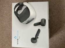 Image of HTC Vive Focus Plus Enterprise VR Headset White. Complete, Boxed, Pristine