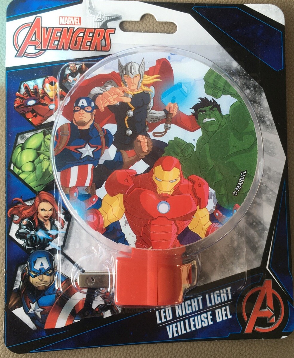 Marvel Super Hero Lamps Super Hero Avengers Theme 3D Laser LED