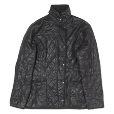 Barbour Carbon Polarquilt Womens Quilted Jacket Black Diamond Uk 12