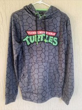Nickelodeon TEENAGE MUTANT NINJA TURTLES Hoodie Hooded Sweatshirt Size Small
