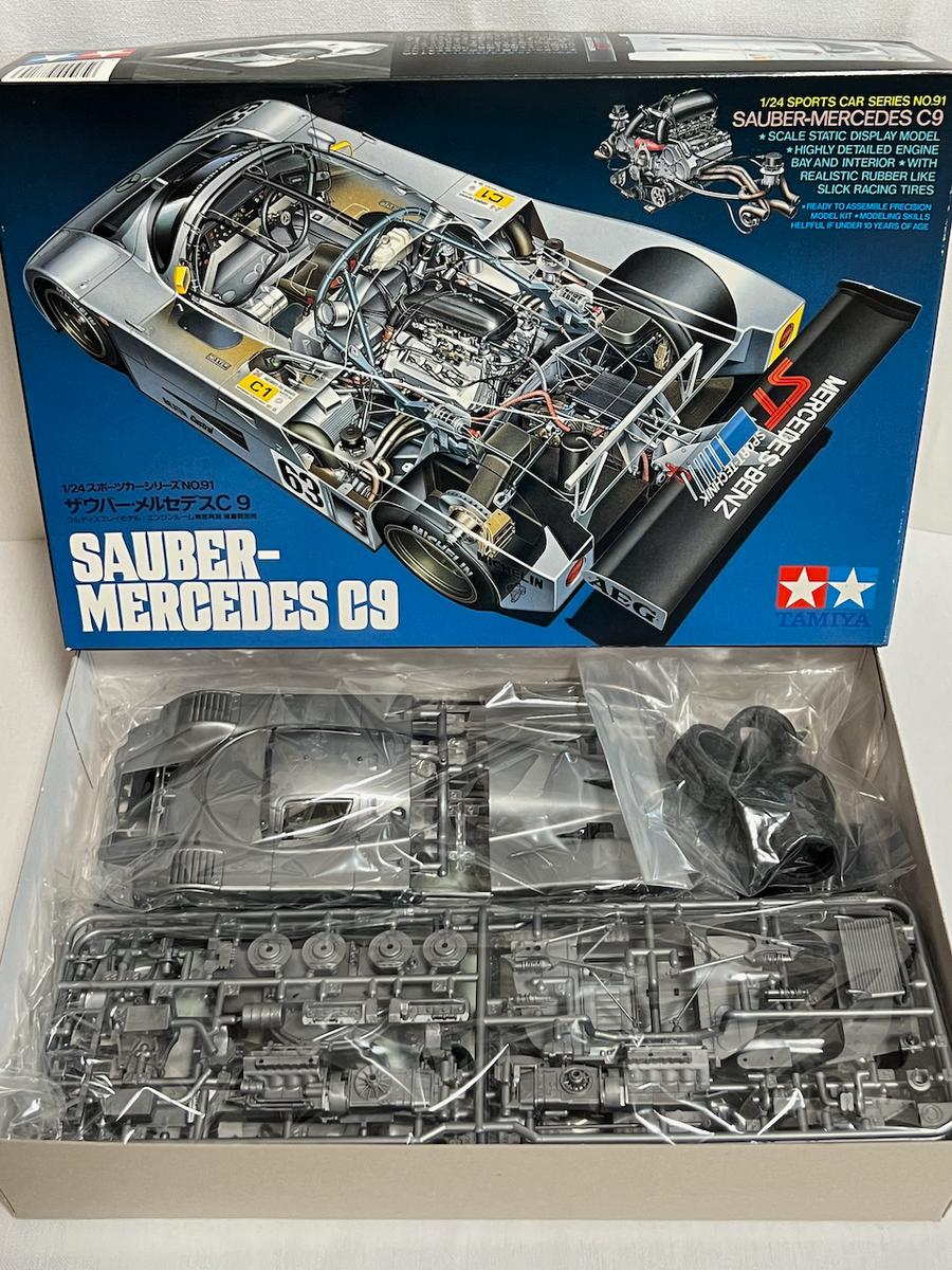 TAMIYA 1/24 SAUBER Mercedes C9 1989 Le Mans 24h 1st Plastic Model
