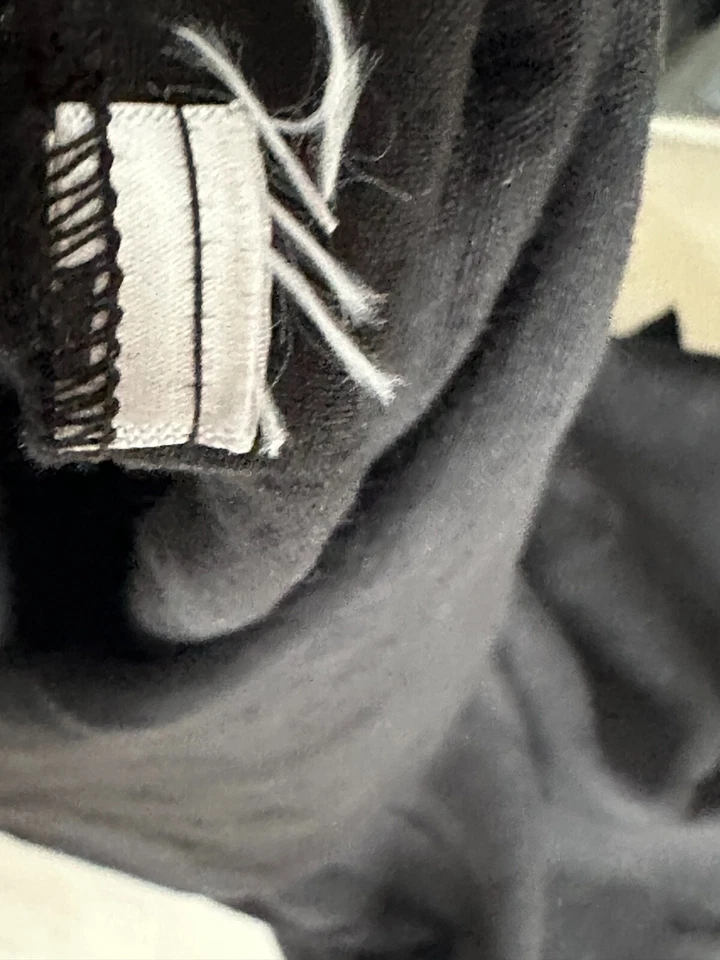 Three Dots Linen Shift Dress Size Small Black - Image 4 of 4