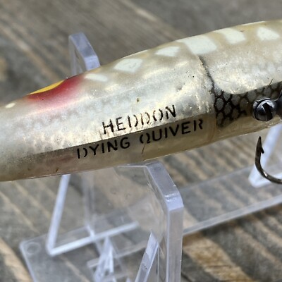 Vintage Heddon Dying Quiver Topwater Bass Walleye | eBay