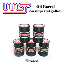 Texaco 5 x Barrel Drum 1:32 Scale Slot Car Track Scenery Wasp 55