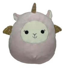 Squishmallows Alice The Pink Llama Pegacorn 11" Plush Toy Kellytoy