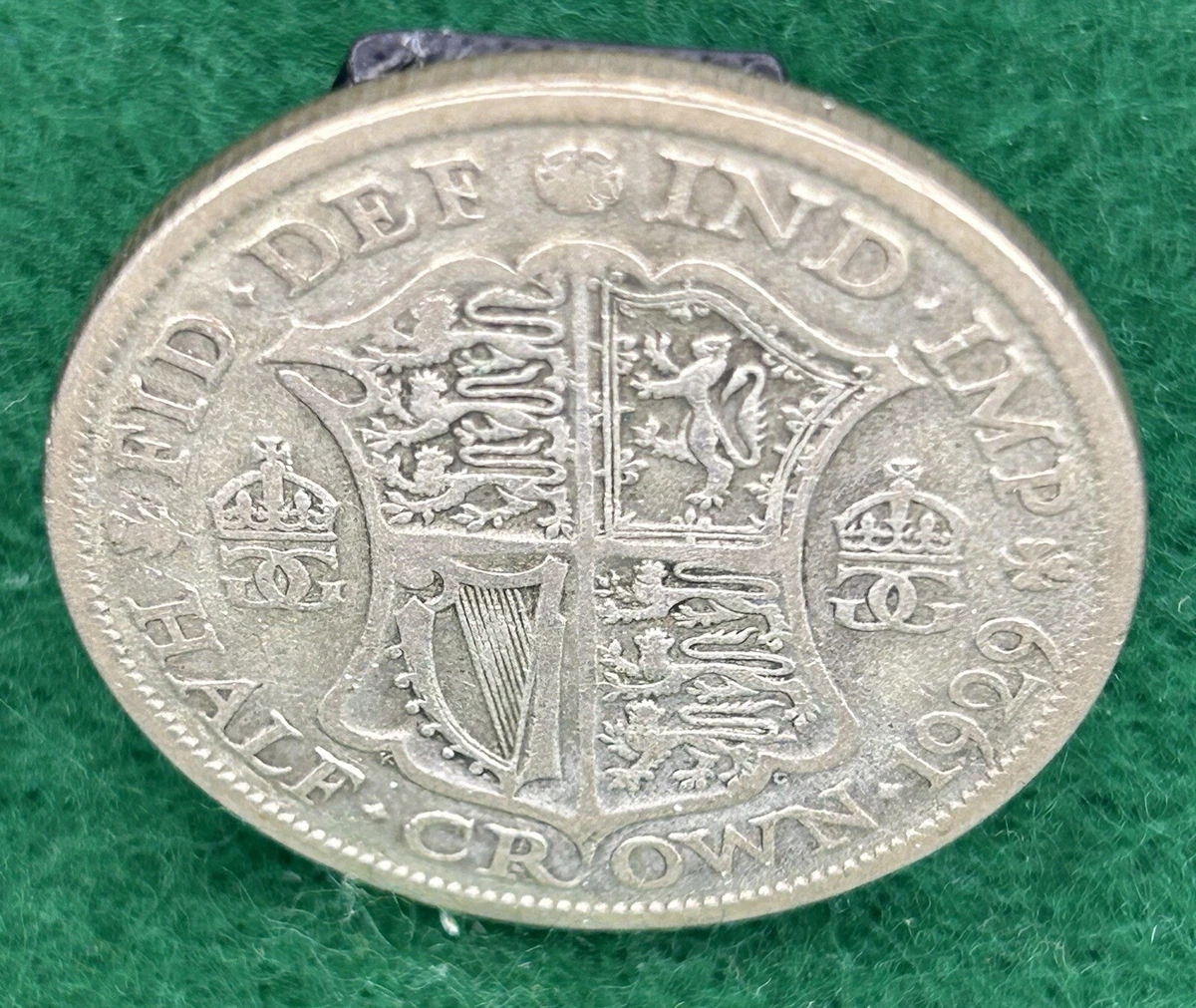 1929 年英国半克朗硬币| eBay