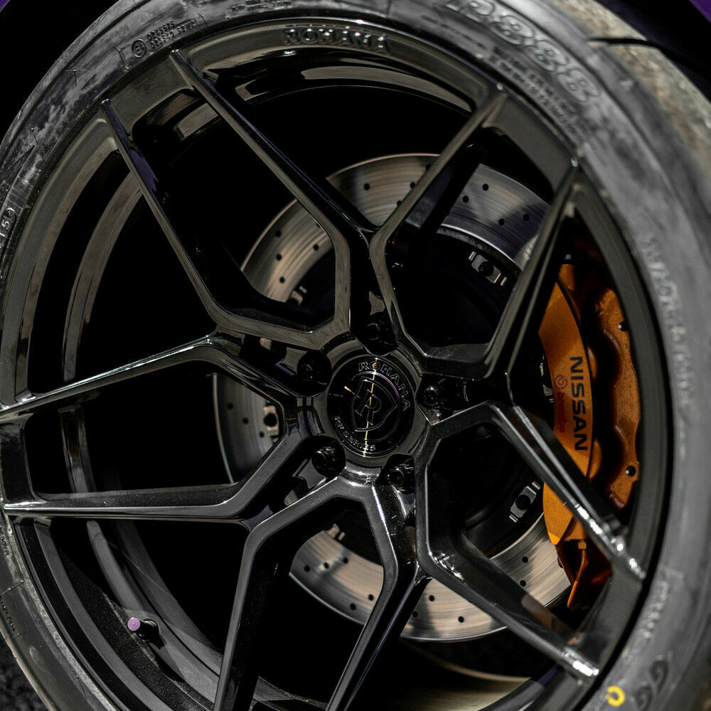 20” ROHANA RFX11 GLOSS BLACK CONCAVE WHEELS RIMS FOR MASERATI GHBLI QUATROPORTE