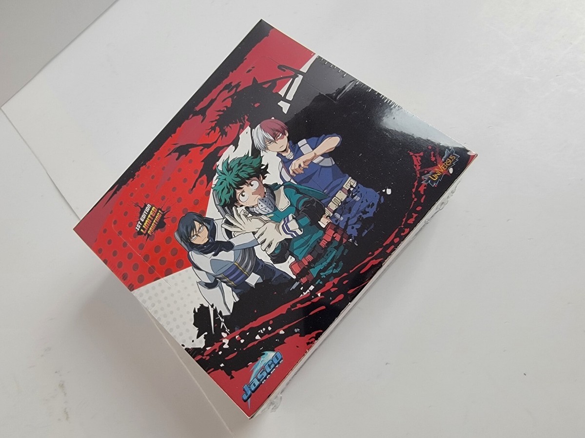 crimson rampage booster box breathing new life into older strategies Universus CCG My Hero Academia