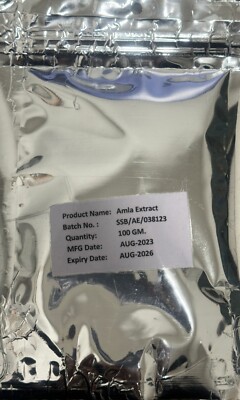 Amla Extrakt 100% gereinigtes Pulver 100g