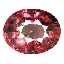 1.30 ct Lovely Oval Cut 7 x 6 mm Tanzania Pink Malaya Garnet Natural Gemstone